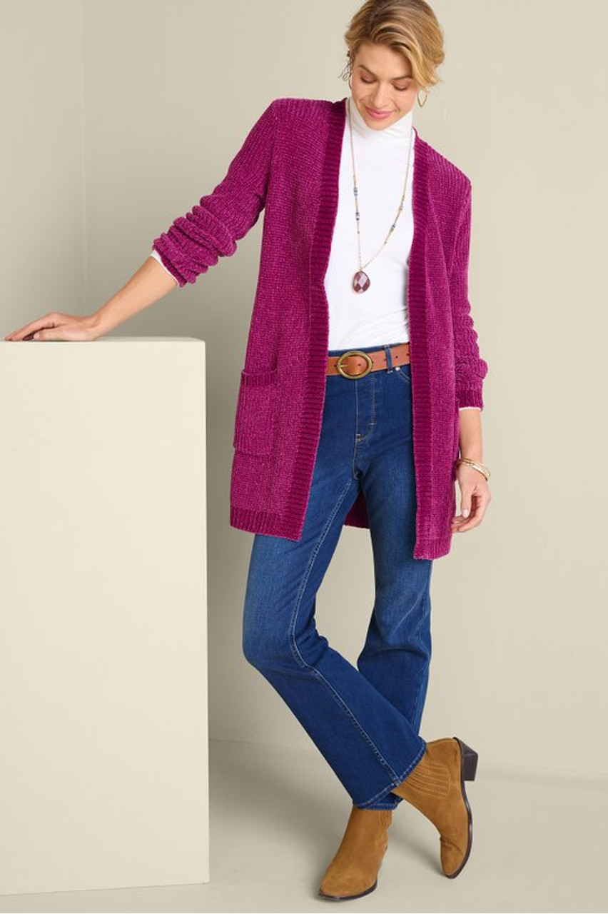 Faith Chenille Cardigan