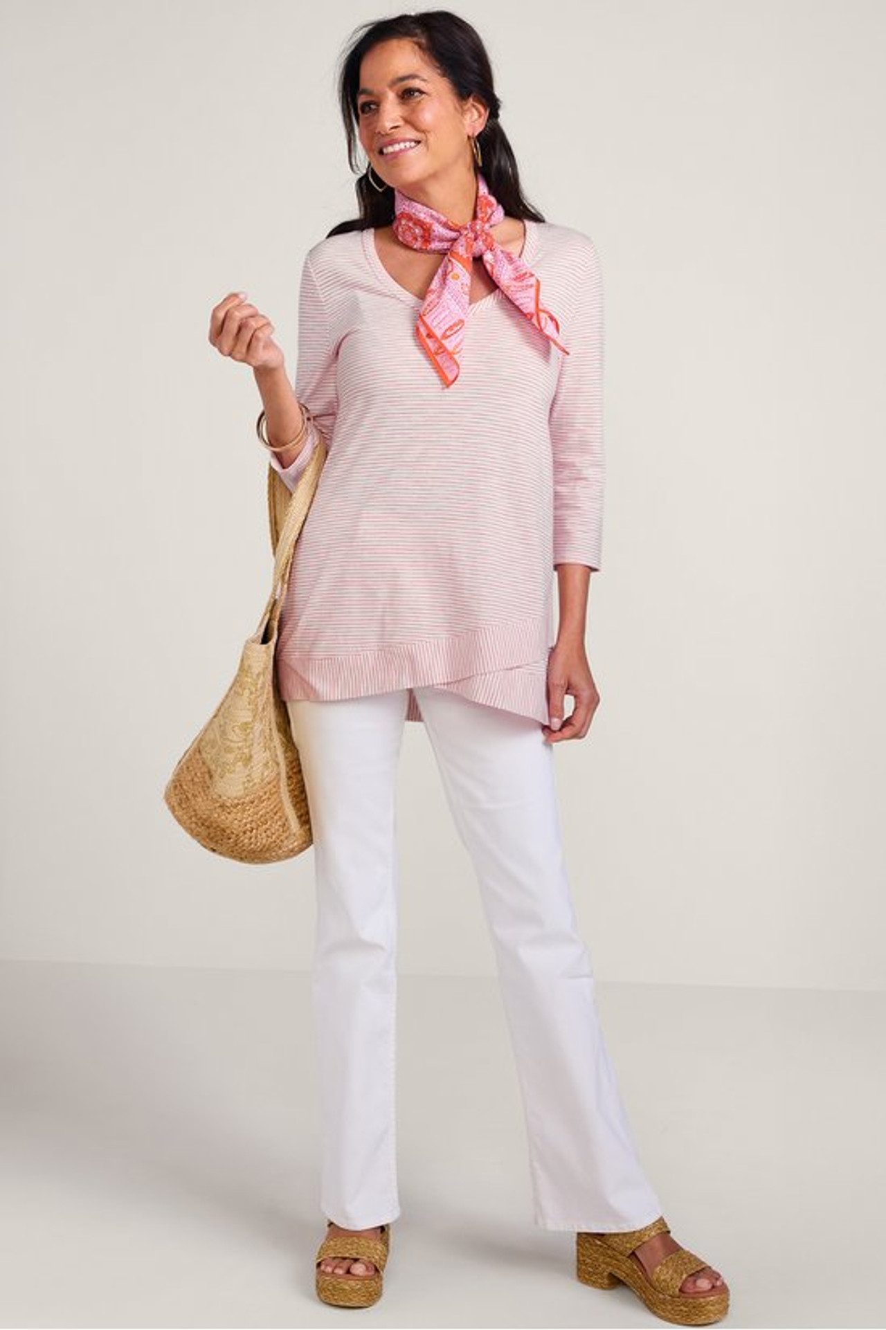 Waldport 3/4 Sleeve Top