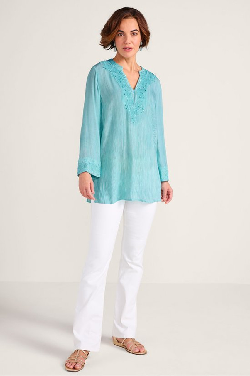 Benedetta Gauze Tunic
