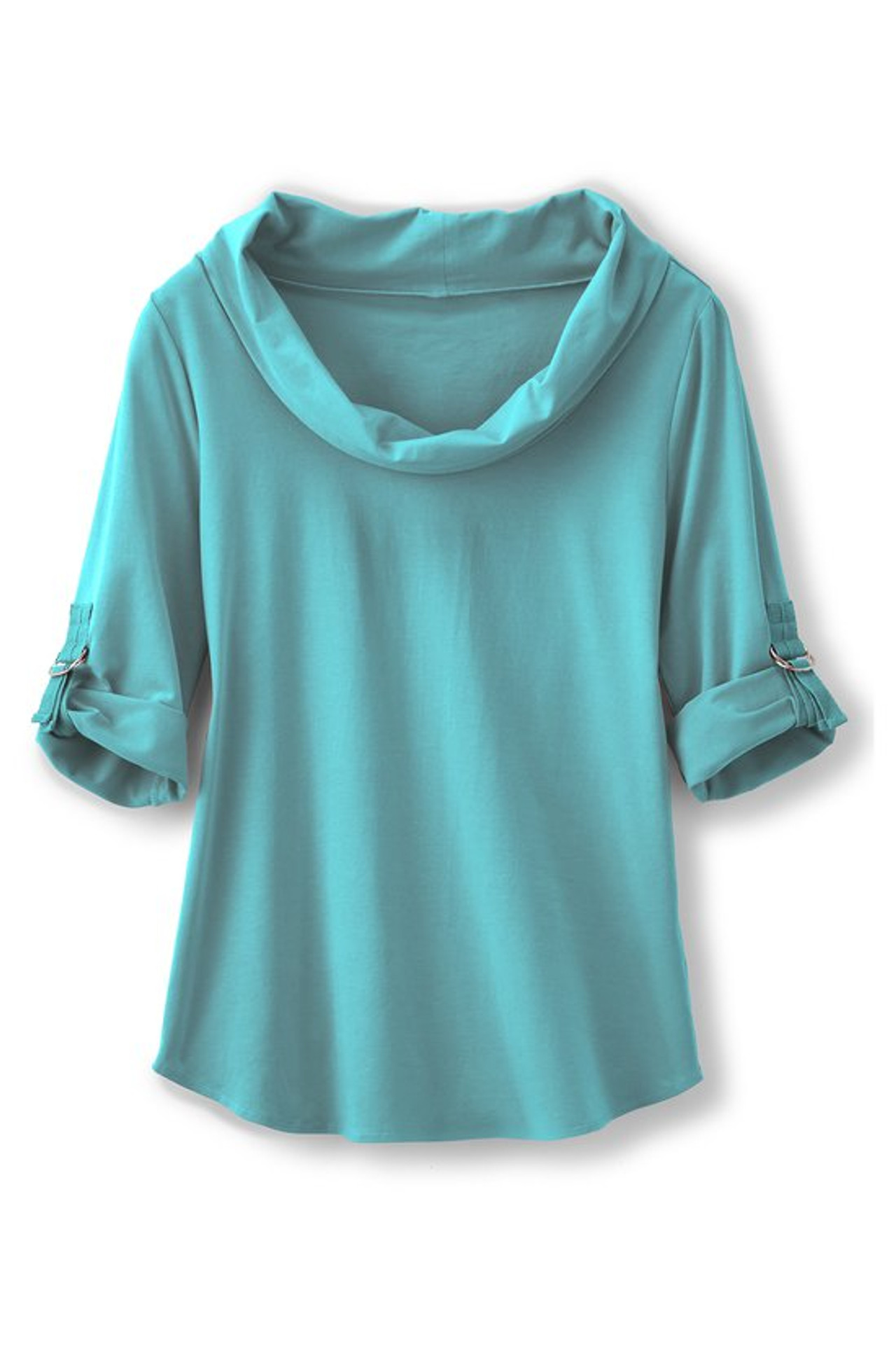 Madison Cowl Neck Tee