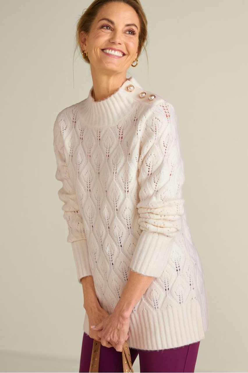 Ensley Button Sweater Tunic