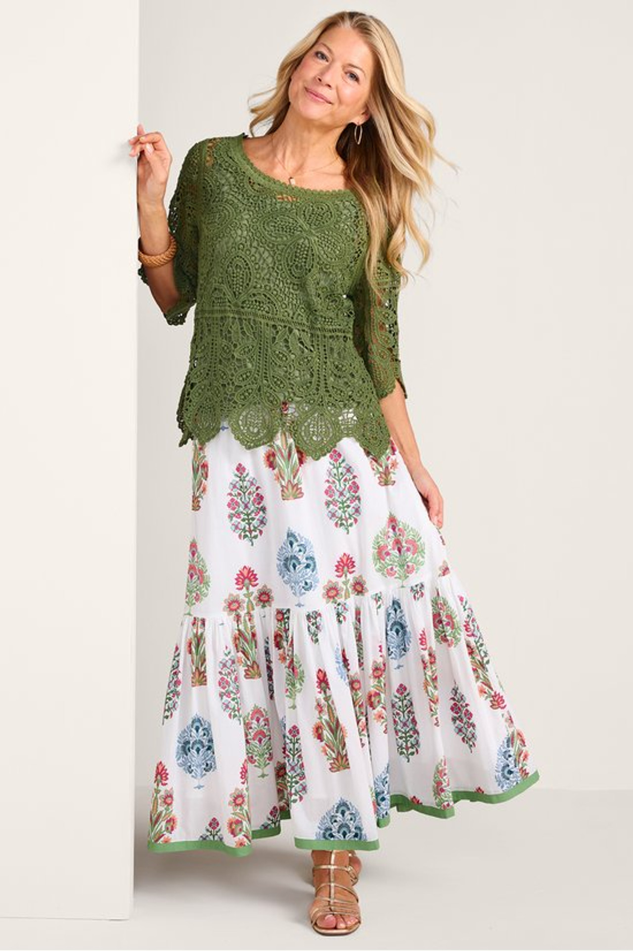 Lettie Lace Sweater & Tank