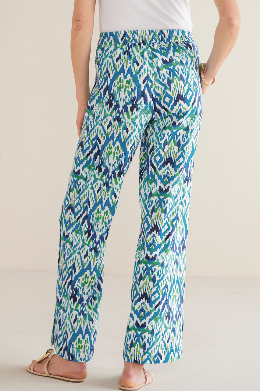 Sonoma Linen Blend Wide Leg Pants