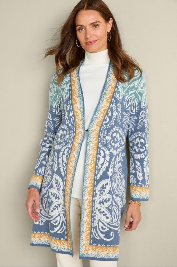 Ezer Jacquard Duster