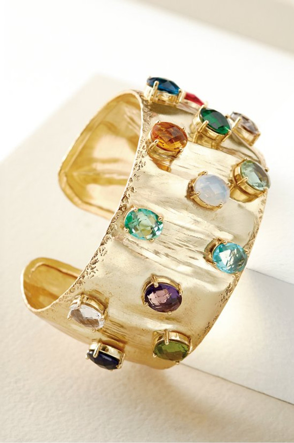 Jemma Crystal Cuff