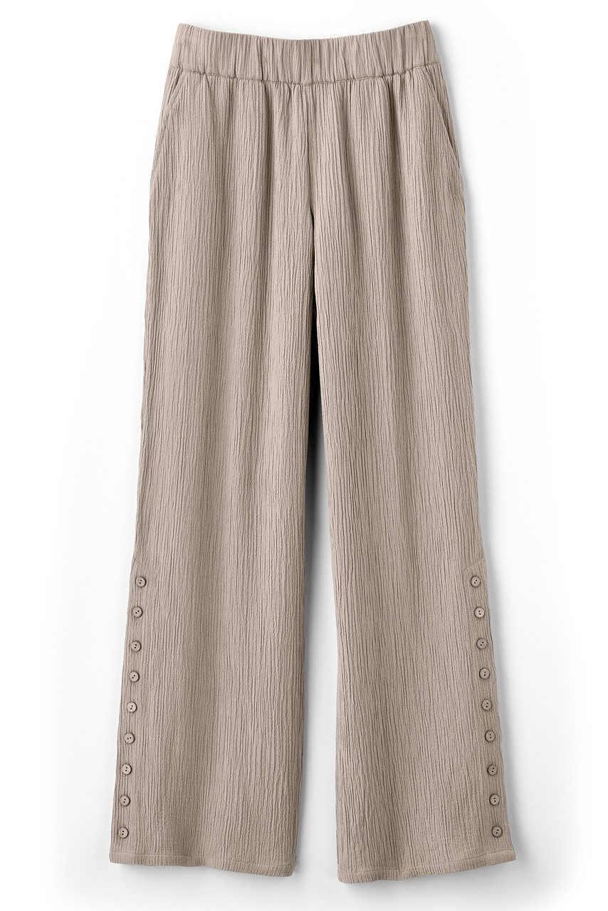 Oceo Gauze Wide-Leg Pants1474