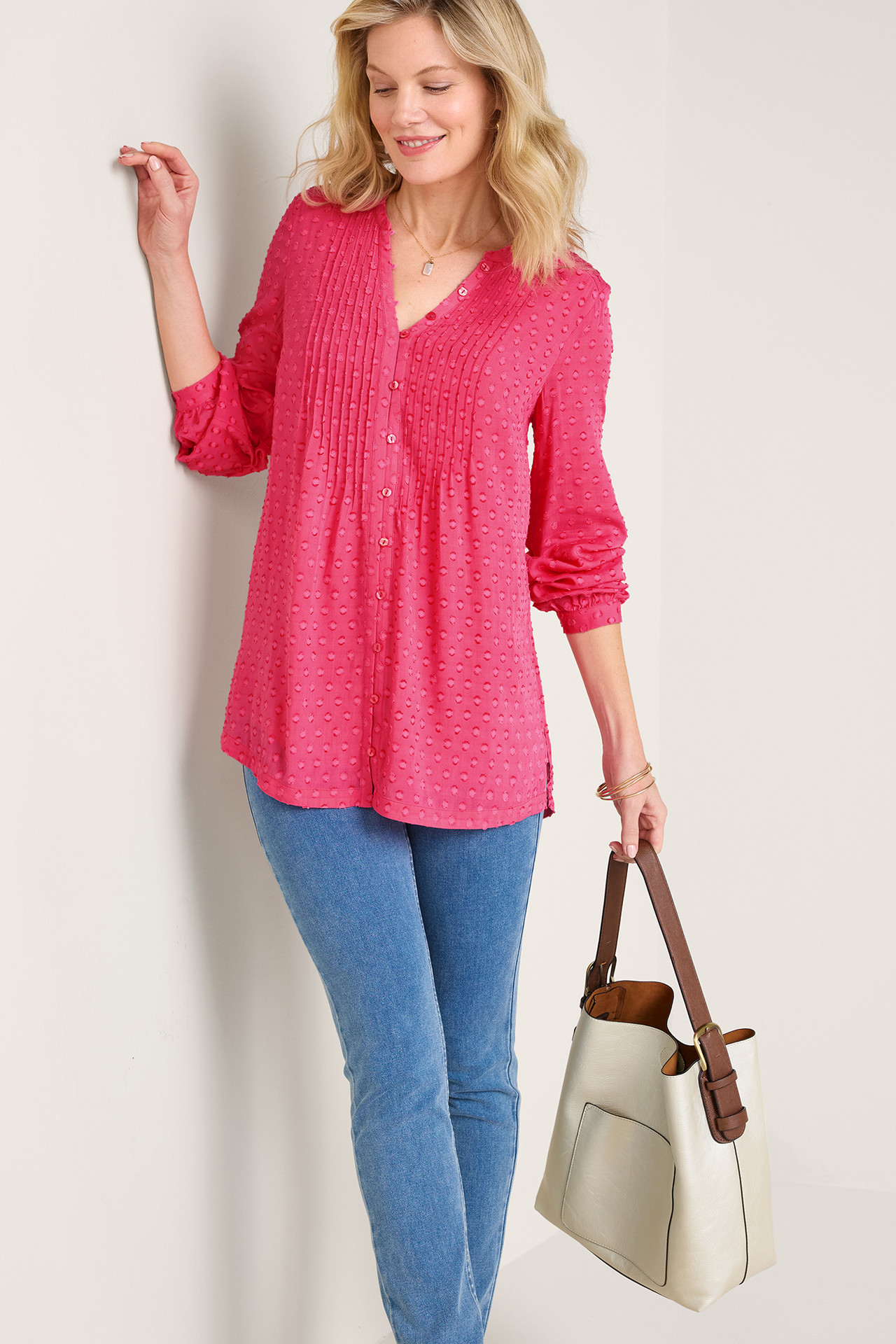 Gabrielle Vegan Leather Handbag