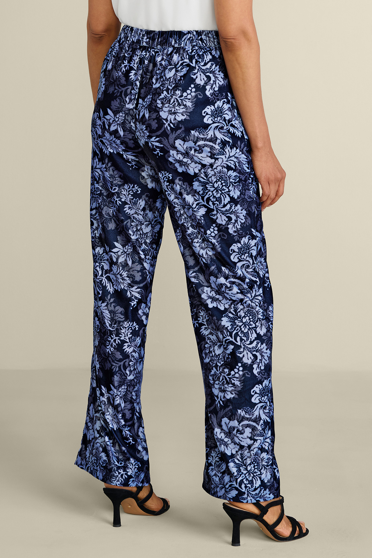 Aria Velvet Wide Leg Pants