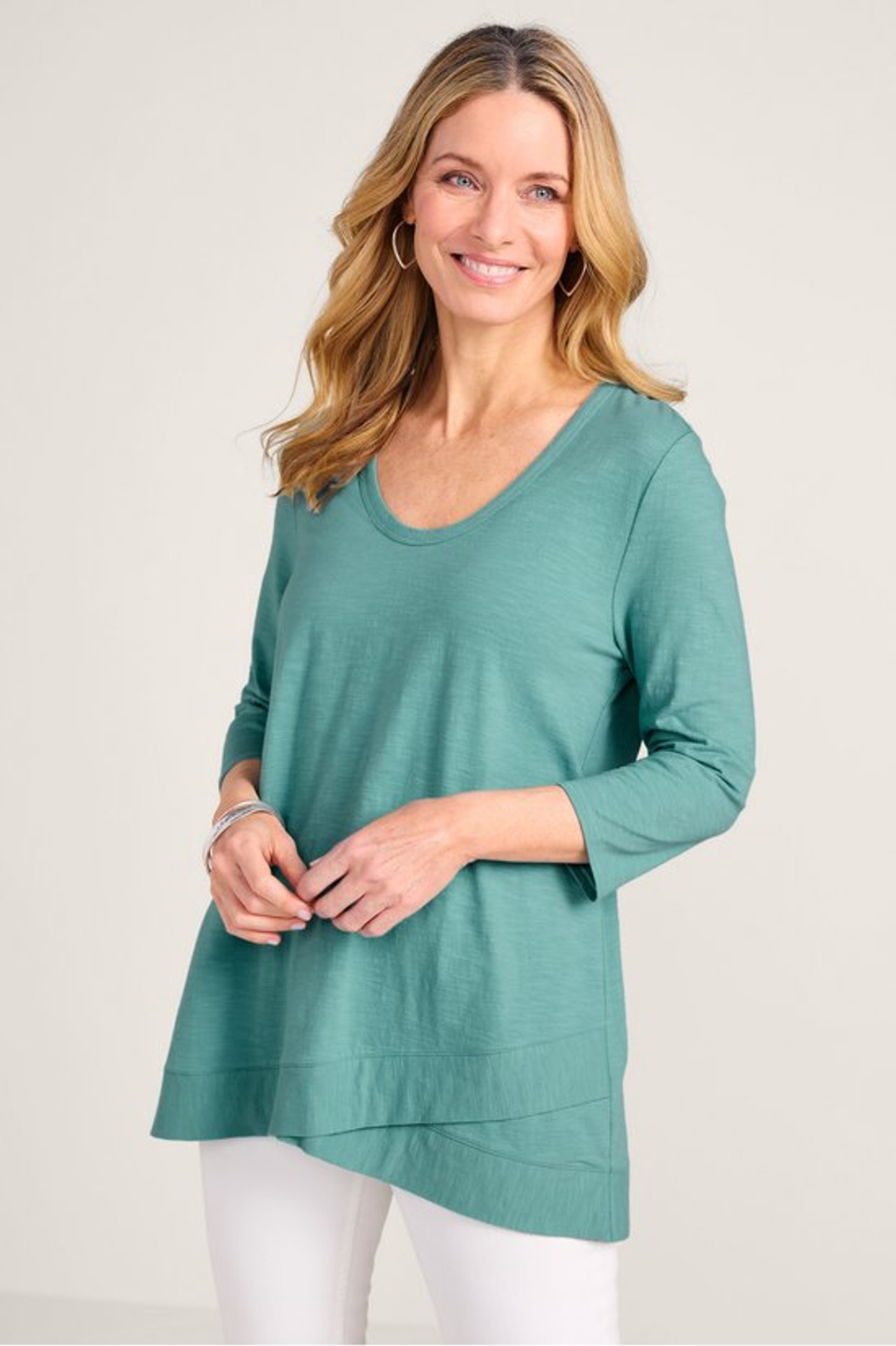 Waldport 3/4 Sleeve Top