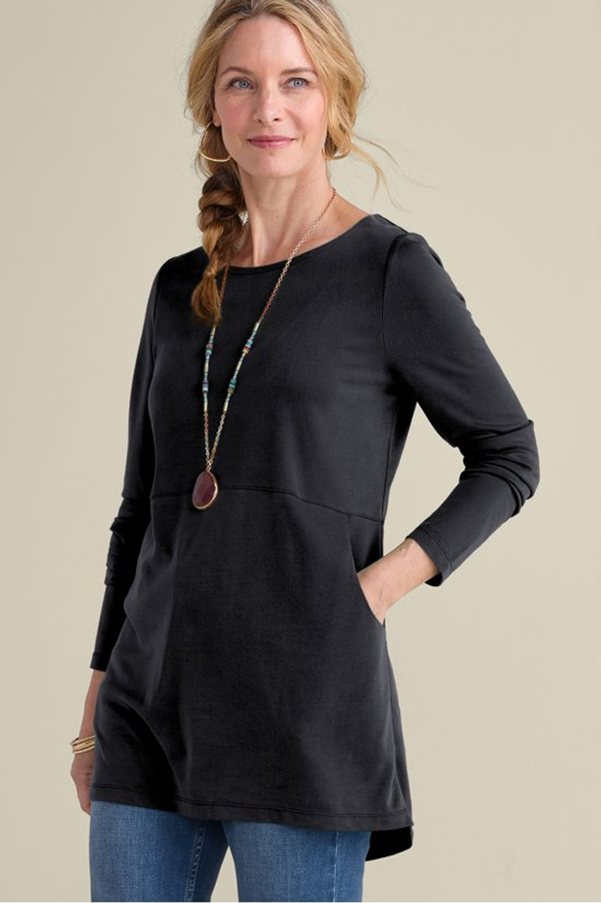 Fairfax Button-Back Tunic