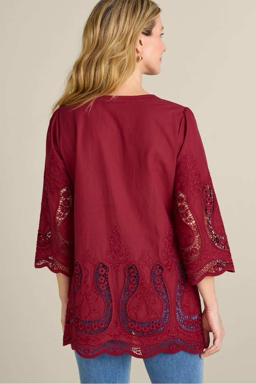 Trella Eyelet Top1203