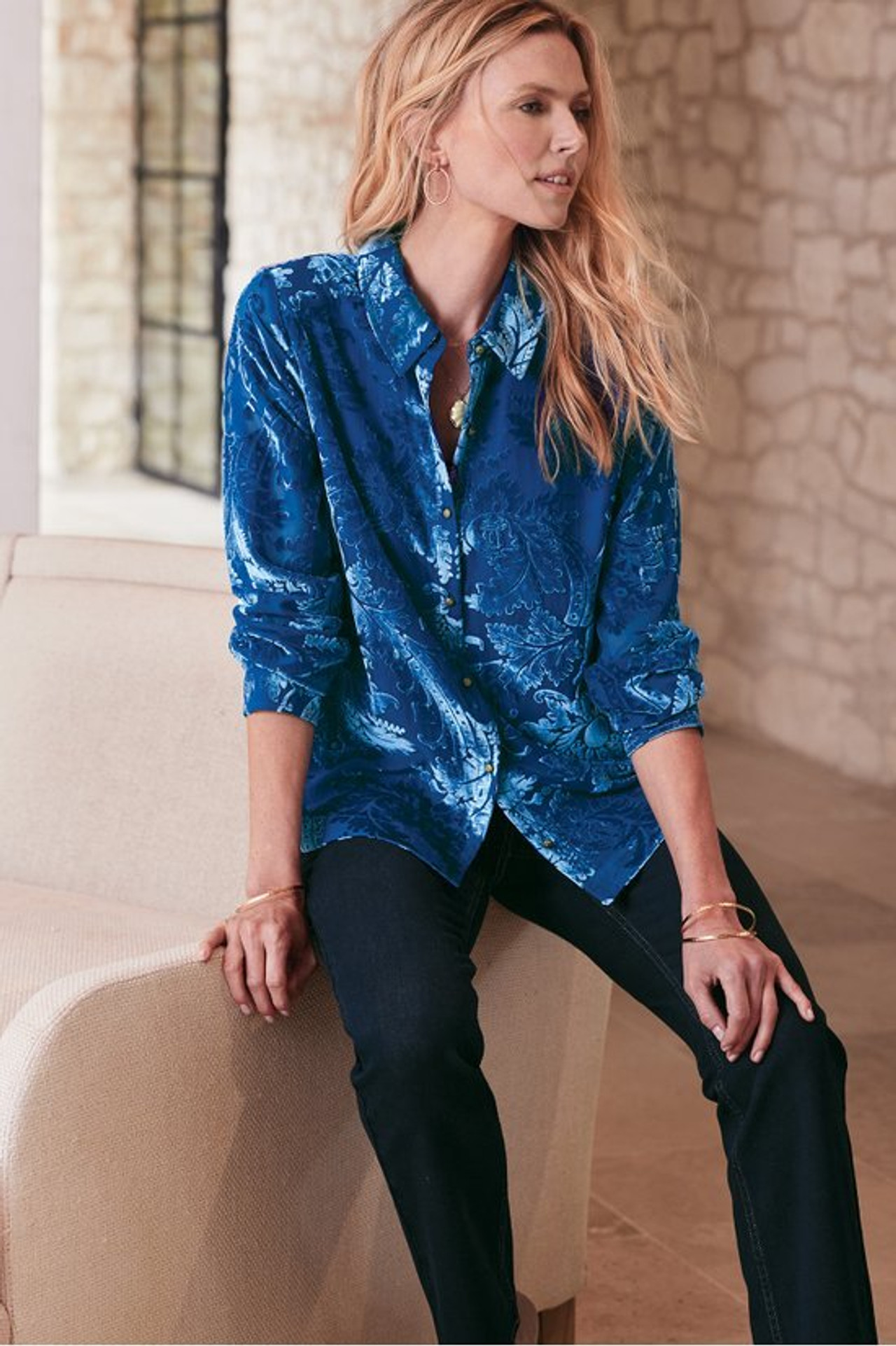 Floreat Velvet Shirt