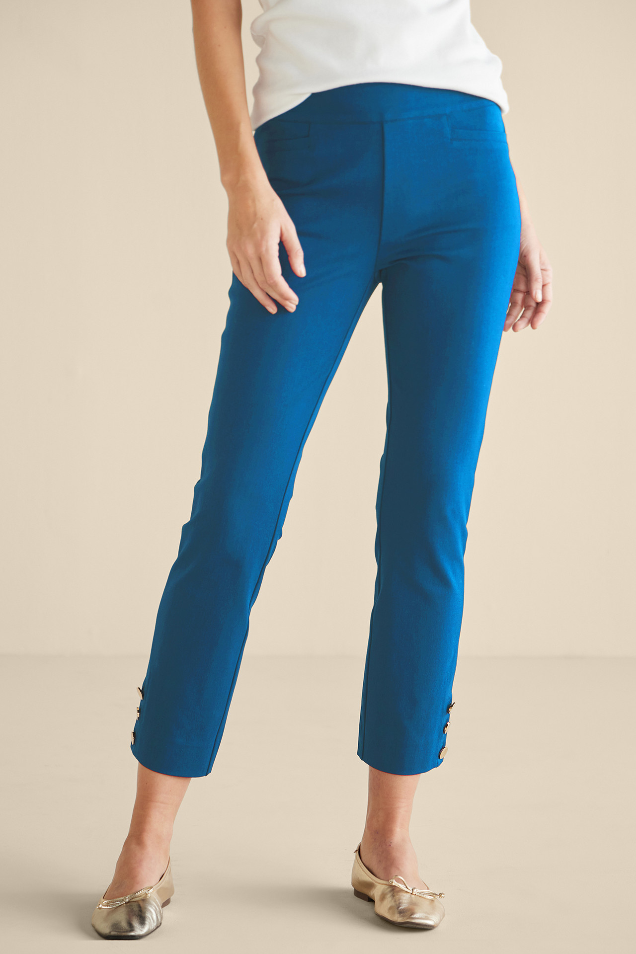 SoftEssential™ SUPERLA Slim Leg Crop Pants1194