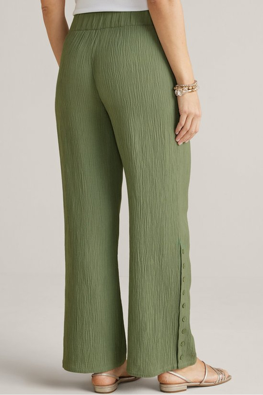 Oceo Gauze Wide-Leg Pants1474