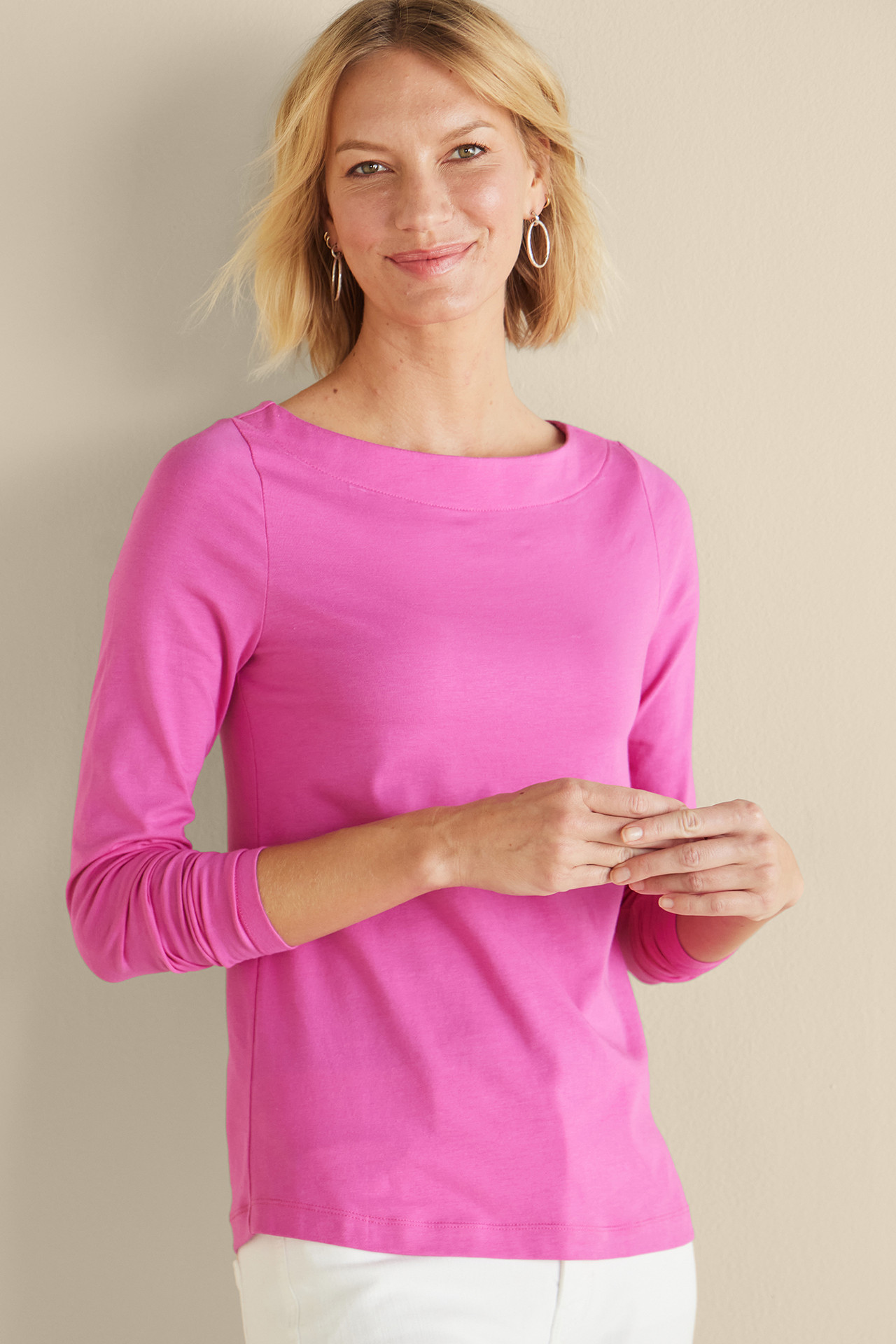 SoftEssential™ Supima Long Sleeve Tee I