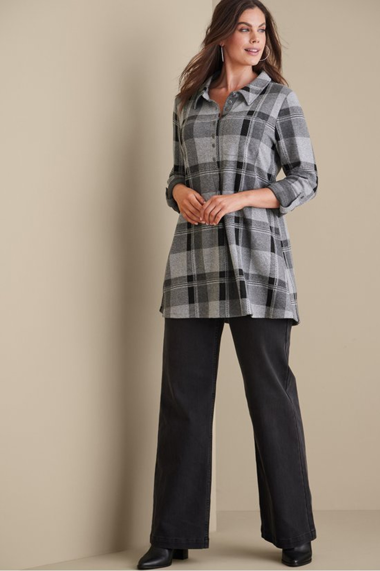 Mad About Plaid Tunic