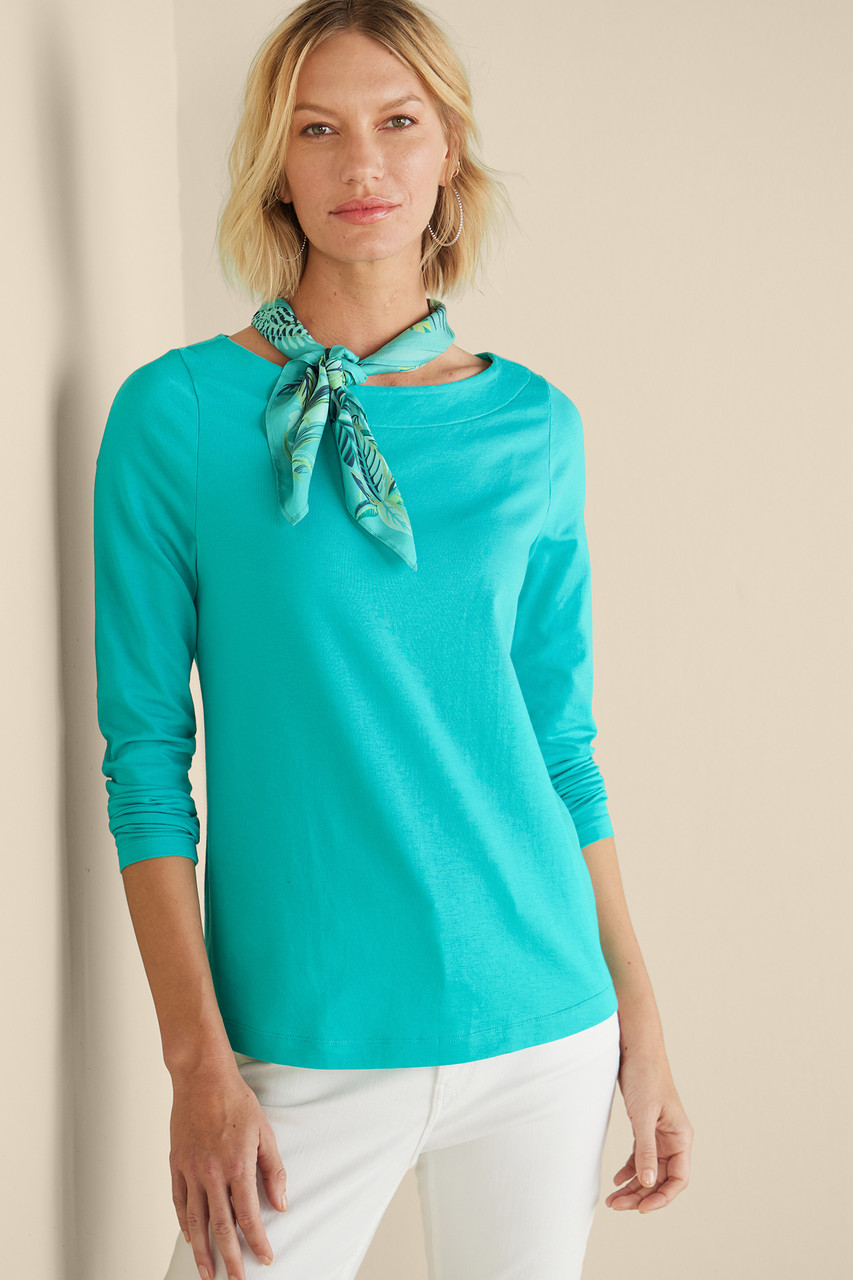 SoftEssential™ Supima Long Sleeve Tee I