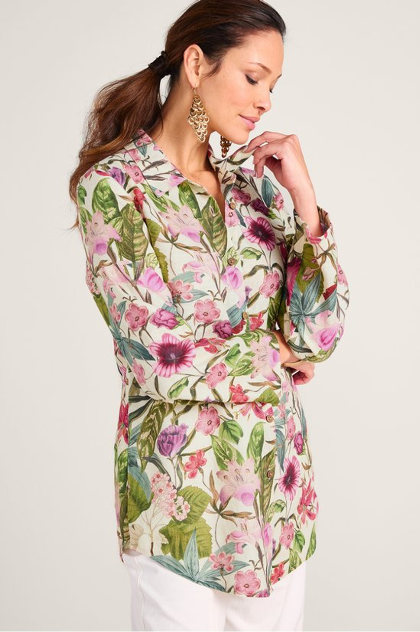 Outer Banks Linen Big Shirt