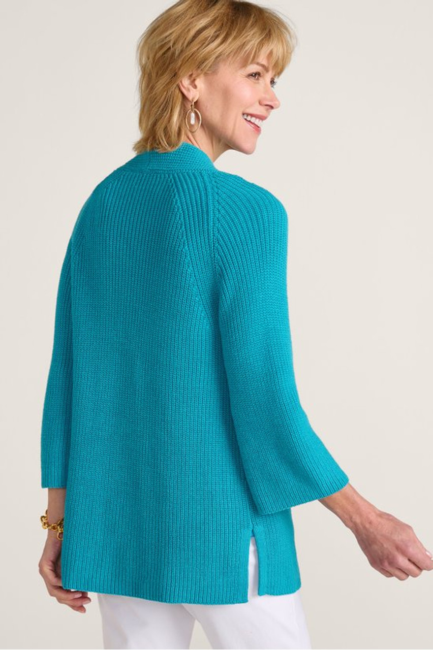 Amberlyn Shaker Stitch Cardigan