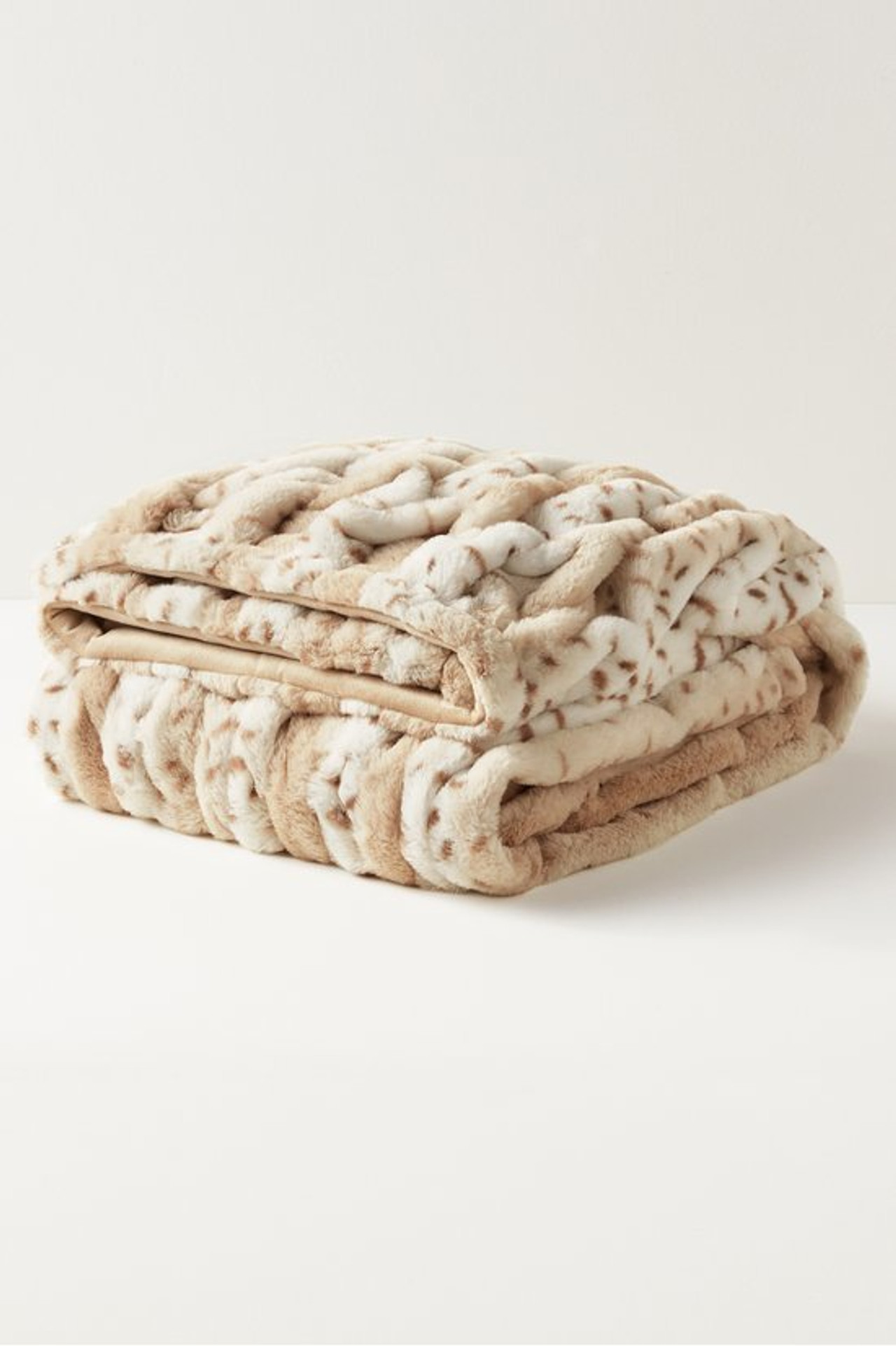 La Parisienne Faux Fur Throw