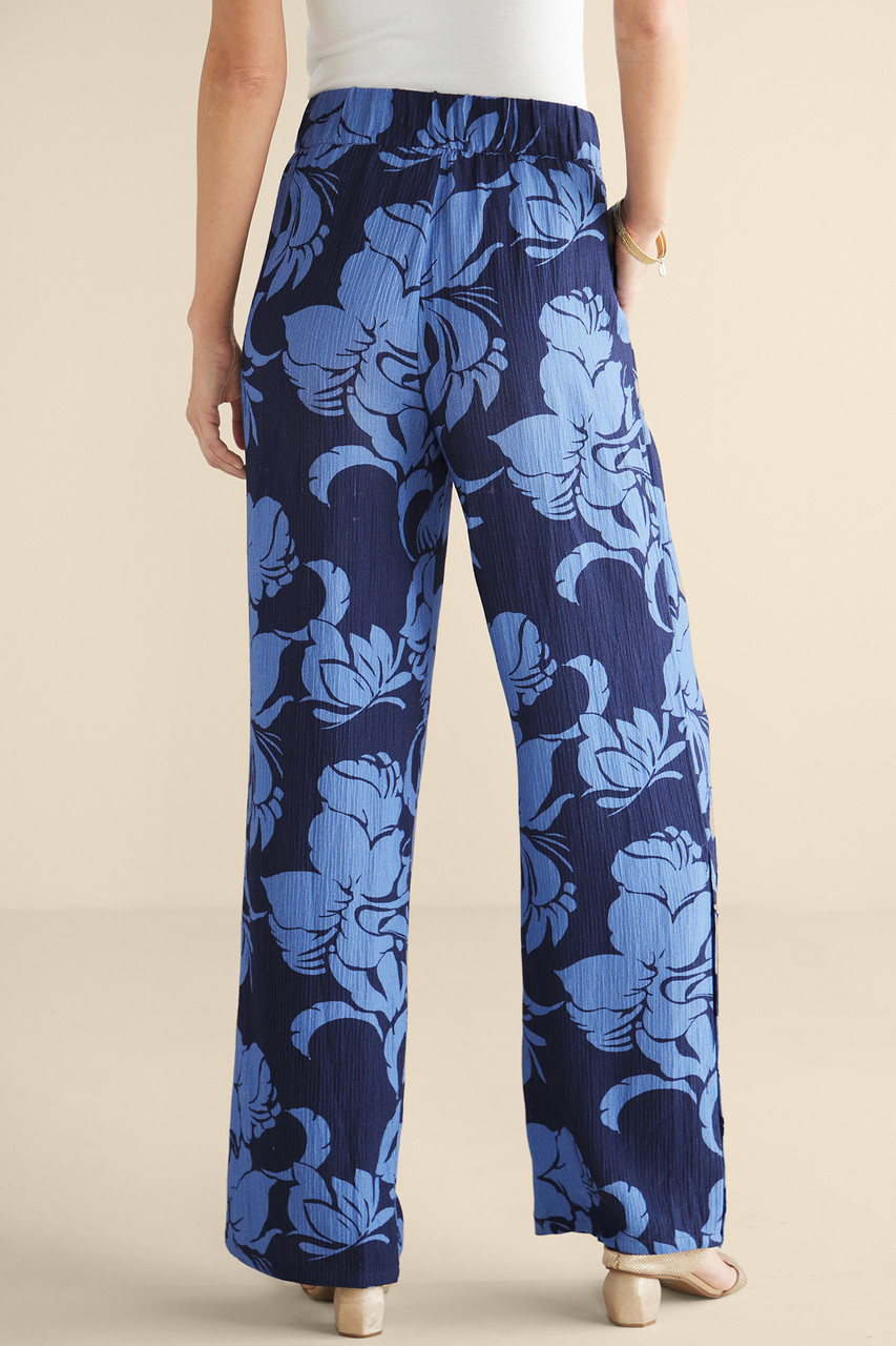 Oceo Gauze Wide-Leg Pants1474