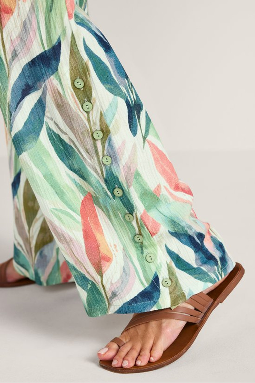 Oceo Gauze Wide-Leg Pants1474