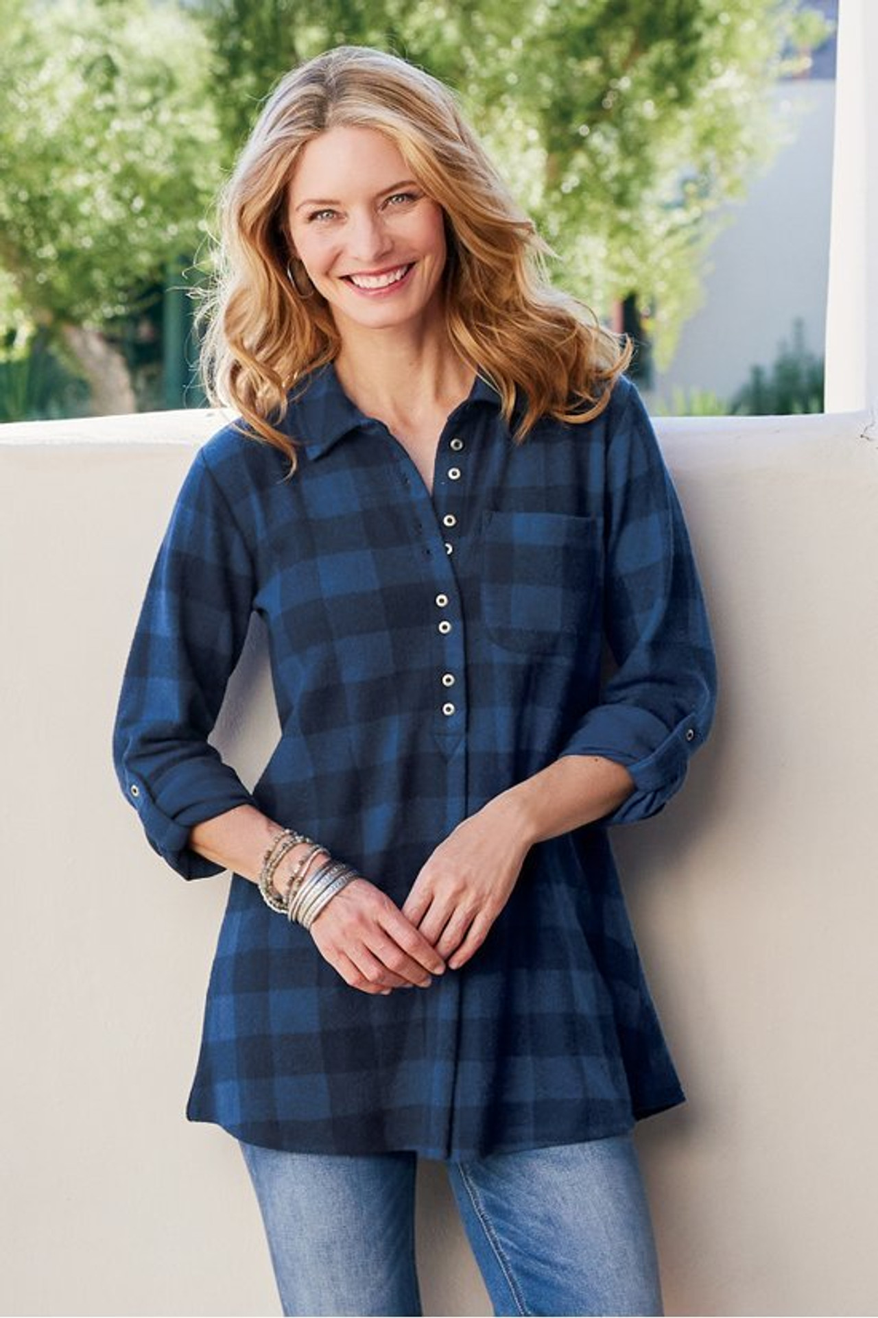 Mad About Plaid Tunic