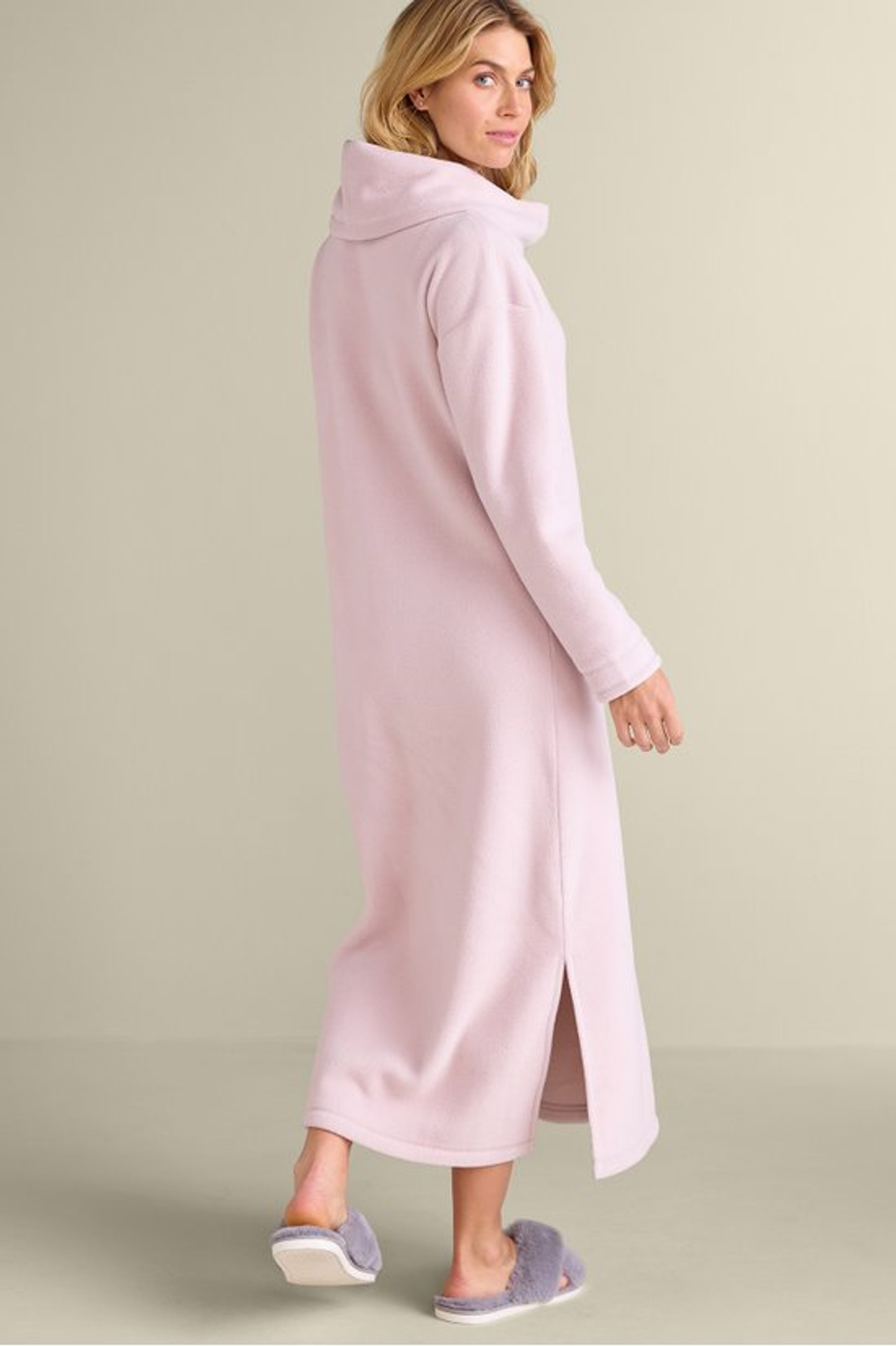 Melanie Cowl Neck Polar Fleece Lounger