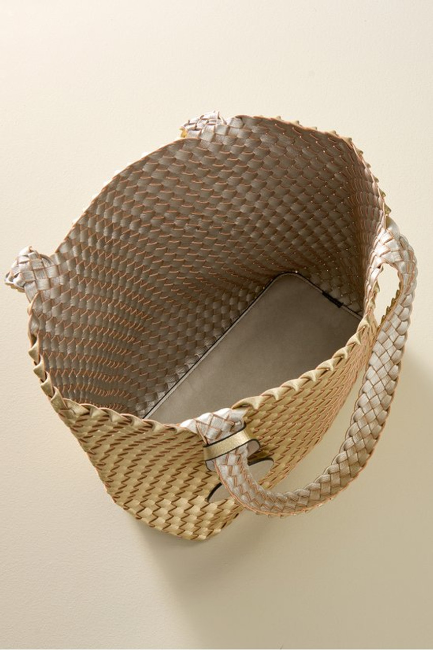 Jetty Reversible Woven Bag