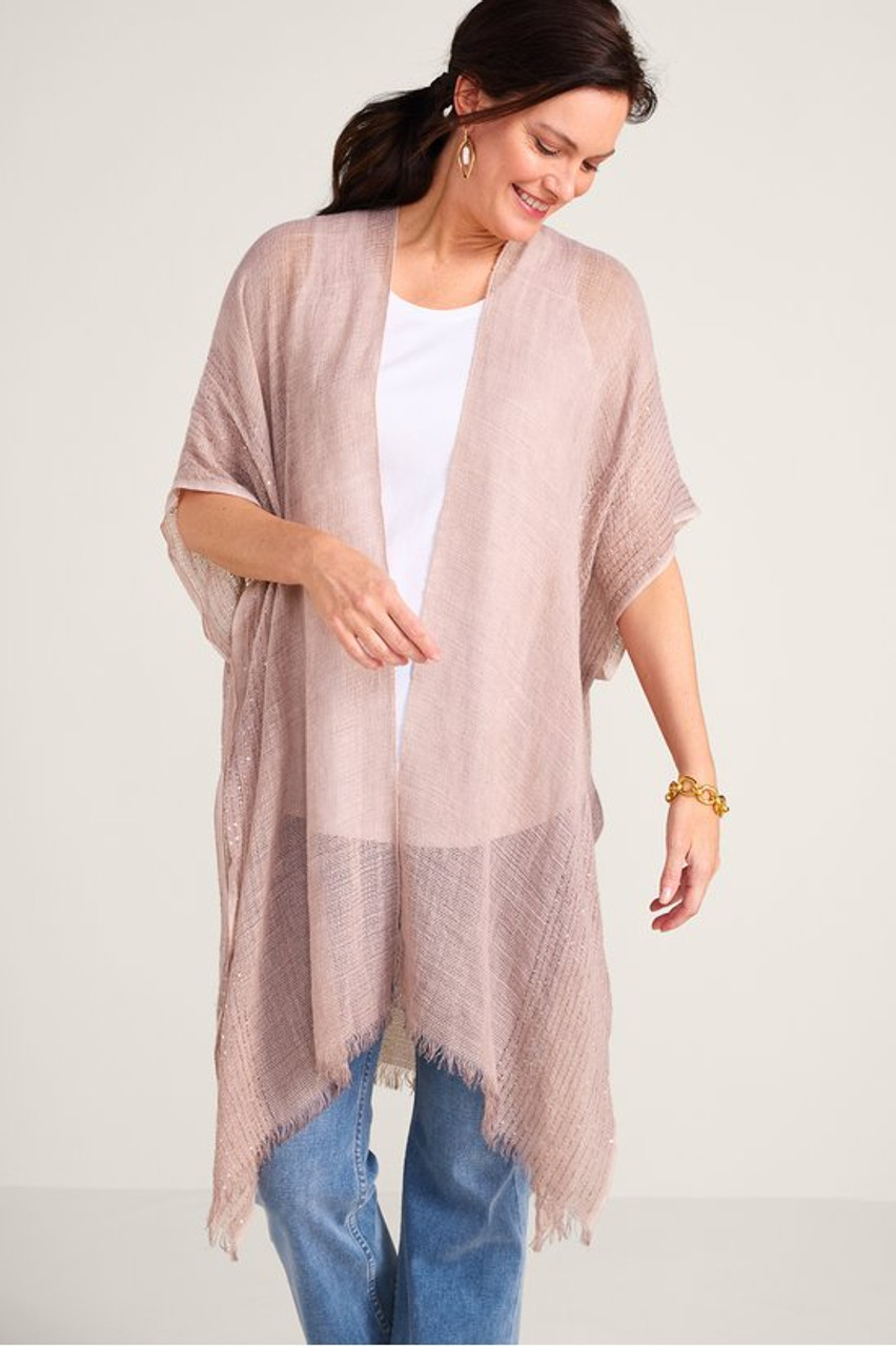 Astra Sequined Ruana