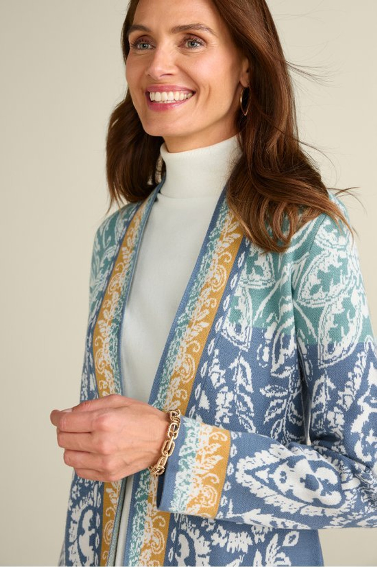 Ezer Jacquard Duster