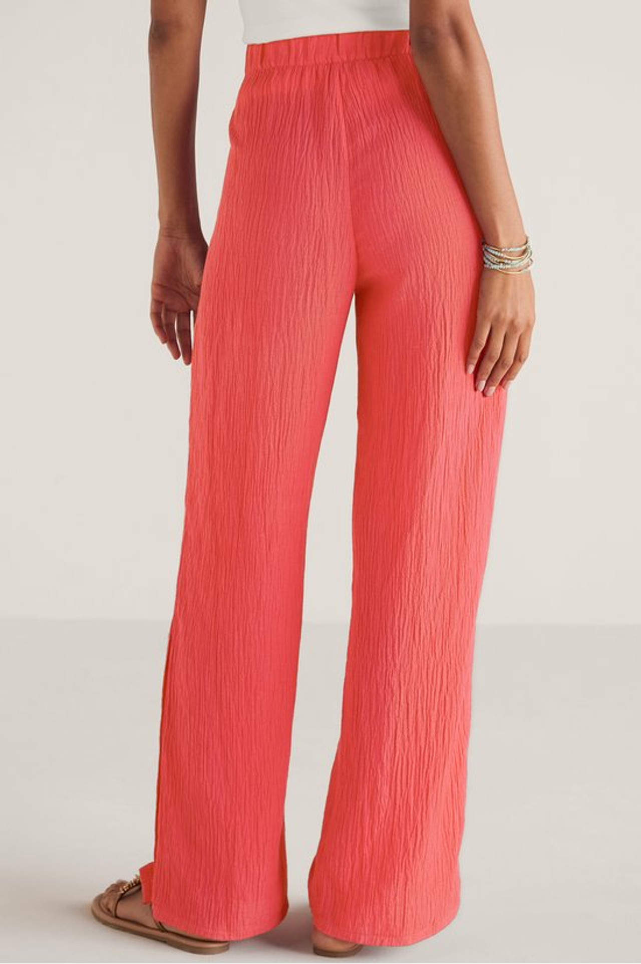 Oceo Gauze Wide-Leg Pants1474