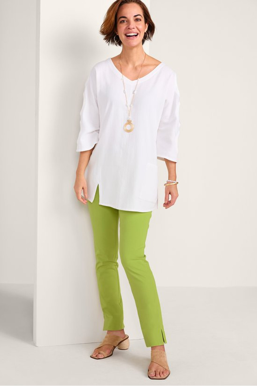 SoftEssential™ SUPERLA Slim Leg Ankle Pants1179