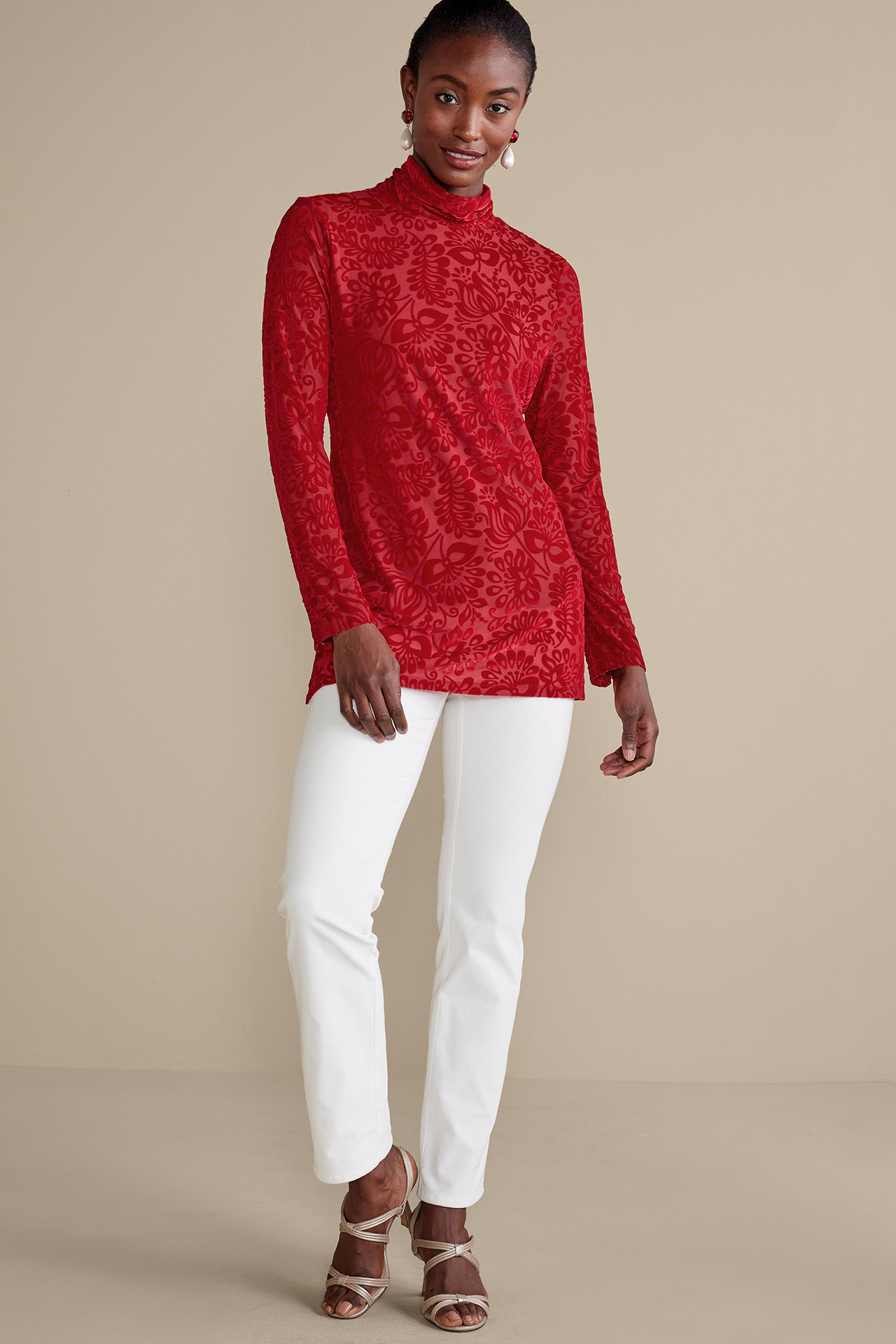 Walden Velvet Turtleneck