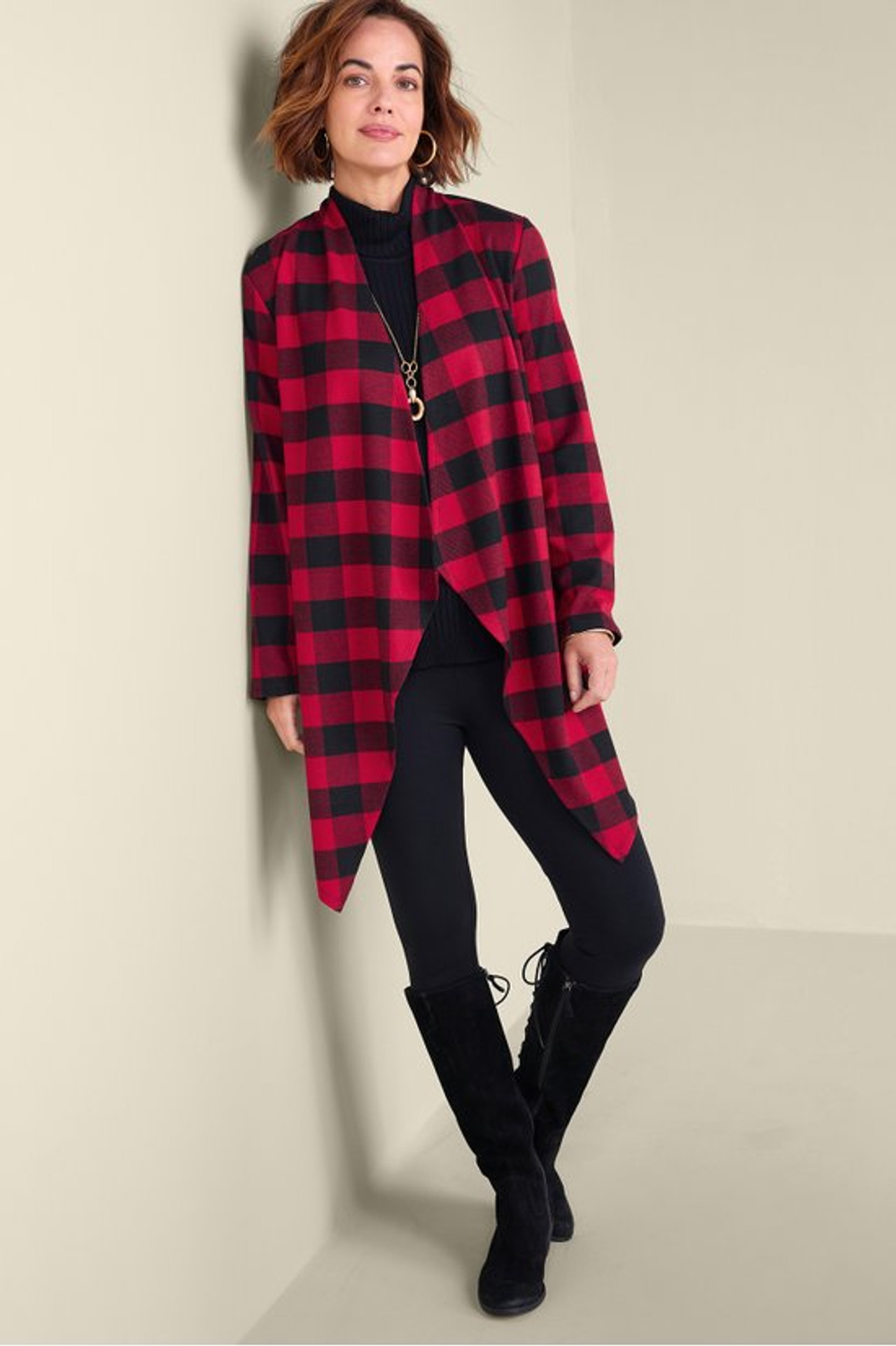 Mad About Plaid Topper