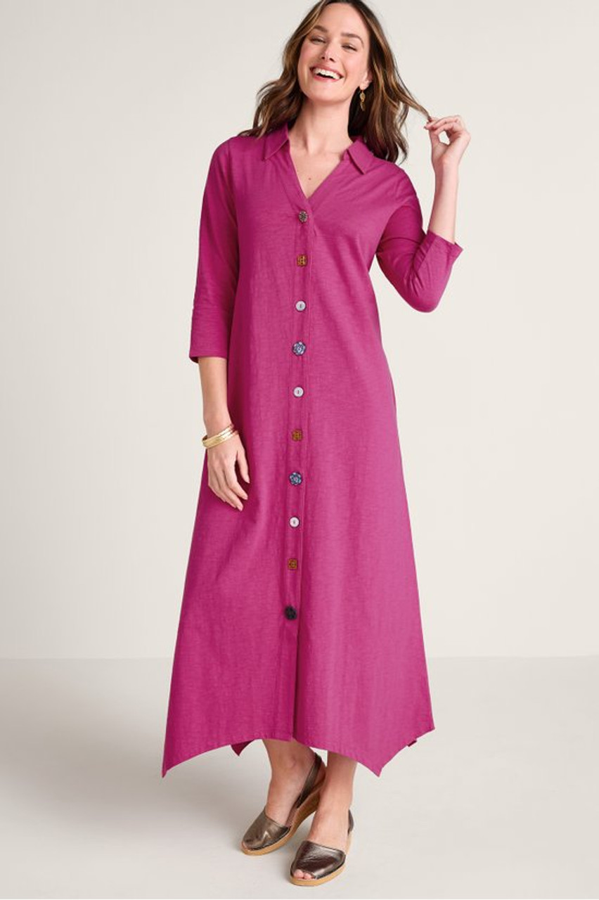 Danielle ¾ Sleeve Maxi Dress