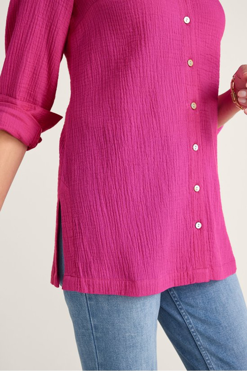Escambia Gauze Tunic Shirt