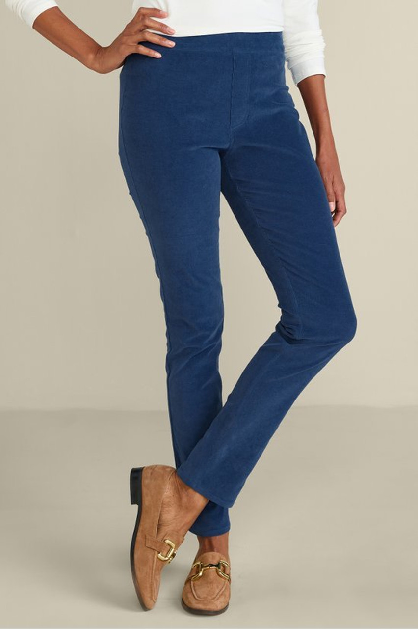 Rockland Corduroy Slim Leg Pull On Pants