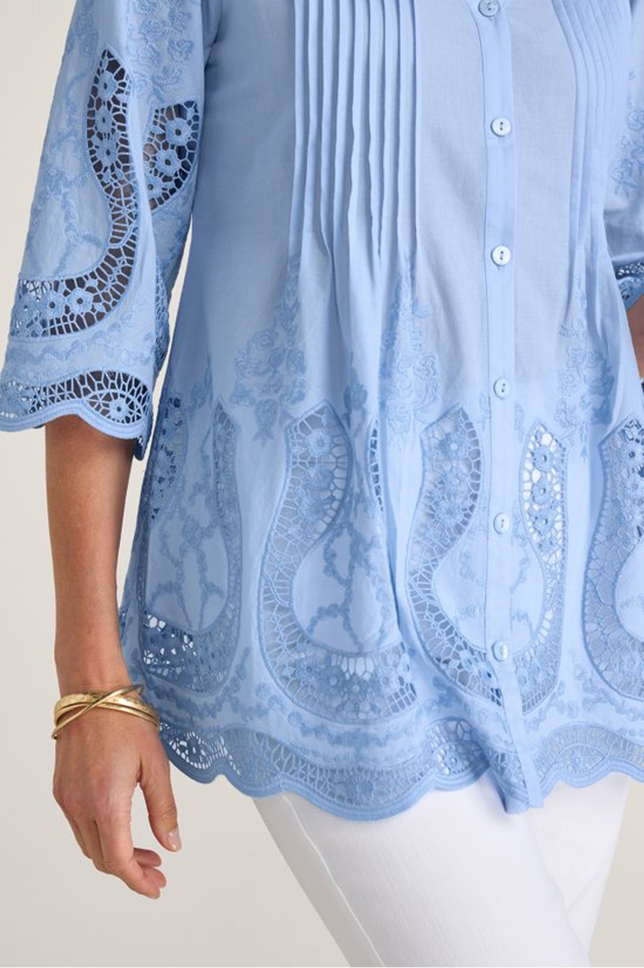 Trella Eyelet Top1203