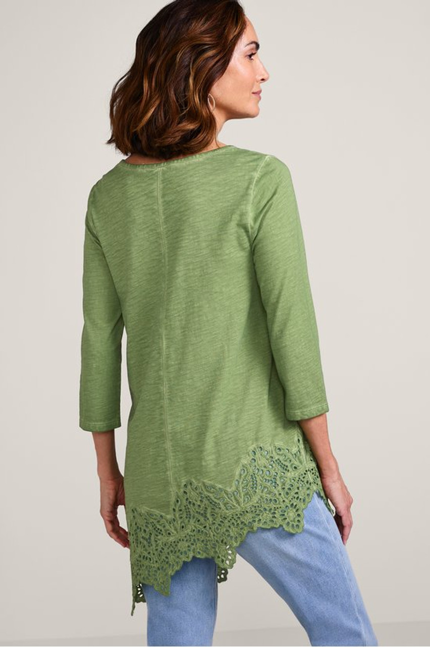 Ayesha Lace Trim Tunic