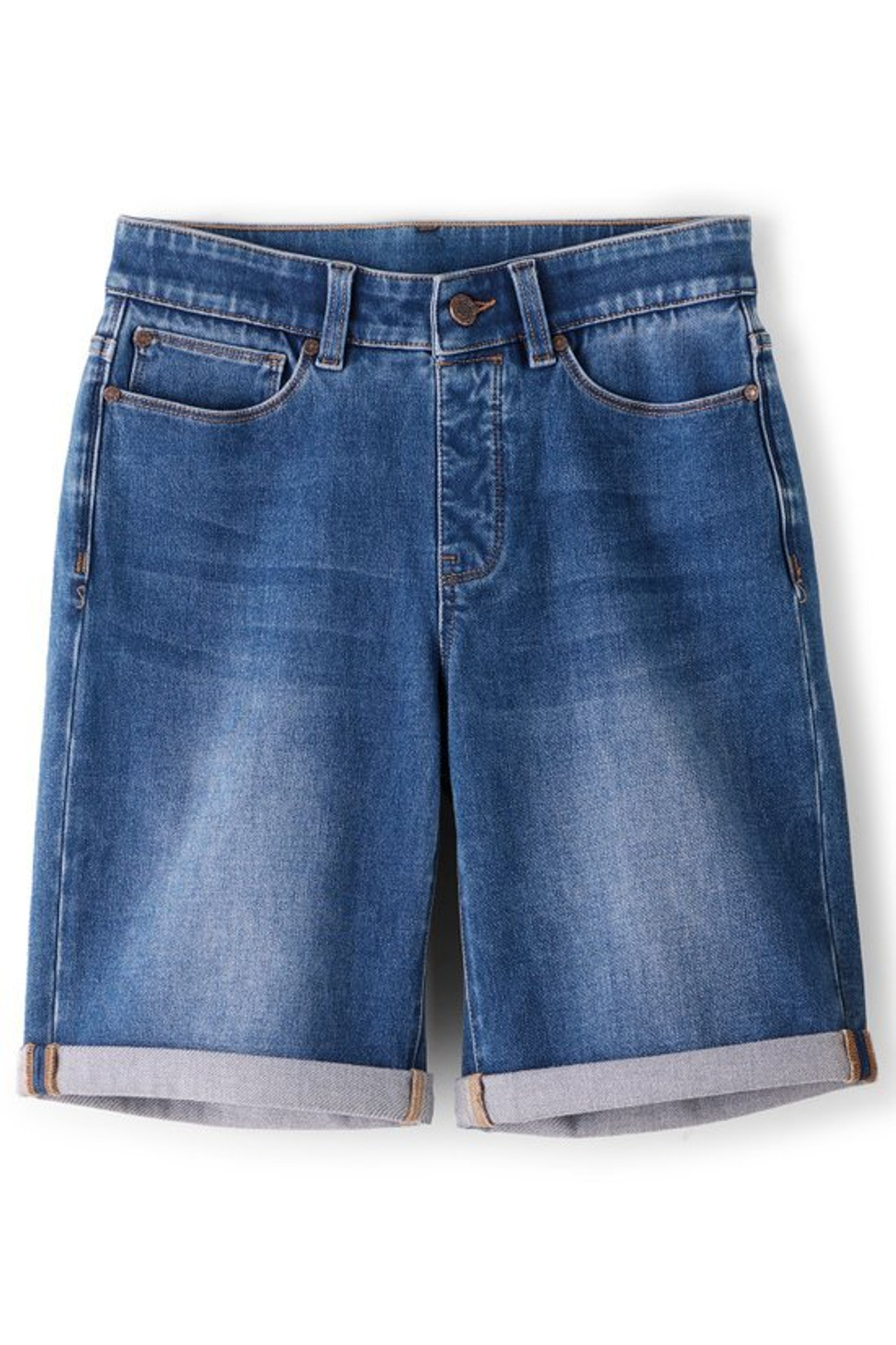 Ultimate Denim Pull On Relaxed Shorts