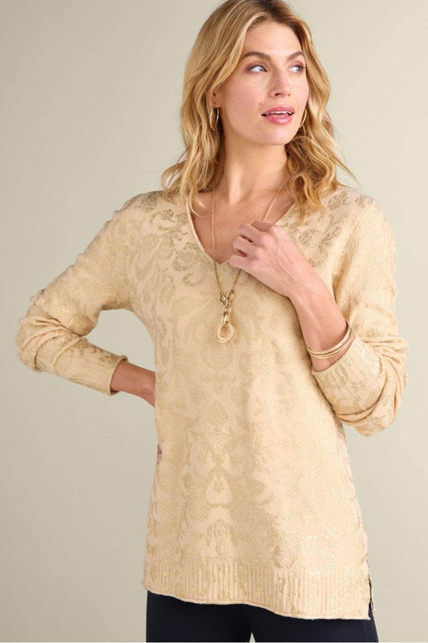 Aurelia Foil Sweater