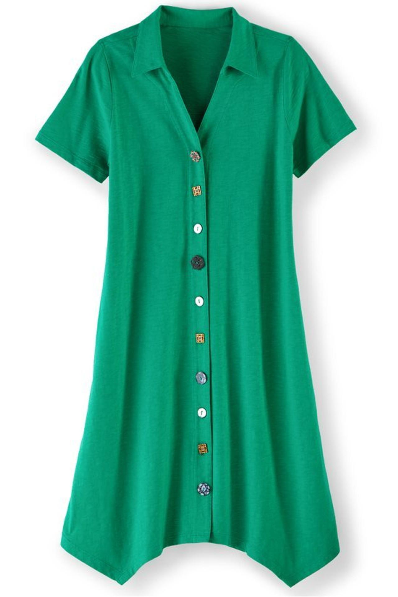 Danielle Button Dress1338