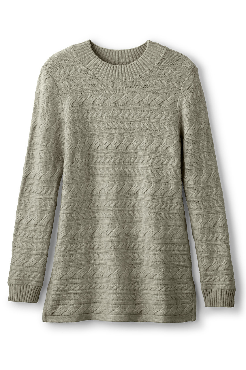 Alena Cable Sweater Tunic