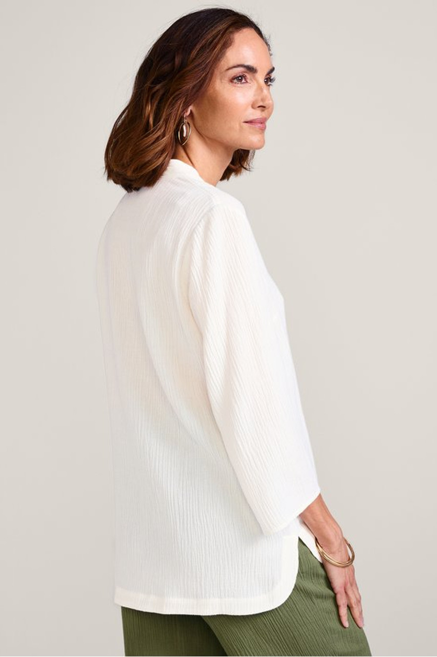 Oceo Gauze Button Tunic