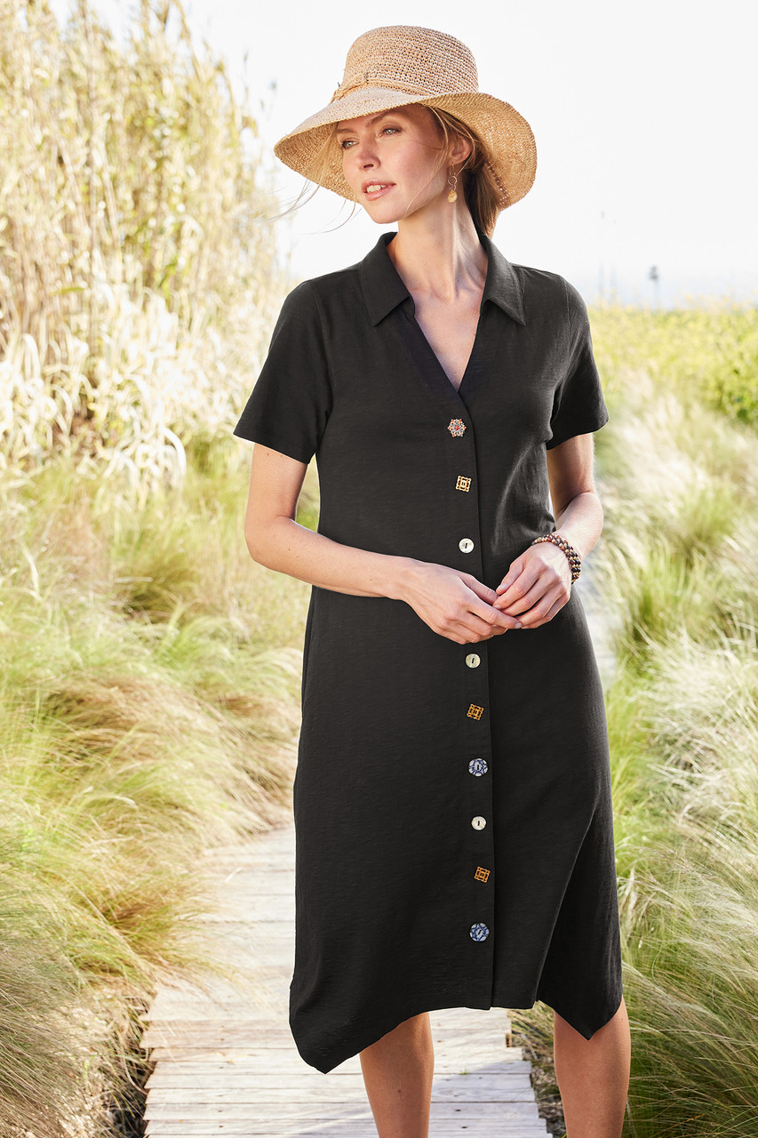 Danielle Button Dress1338