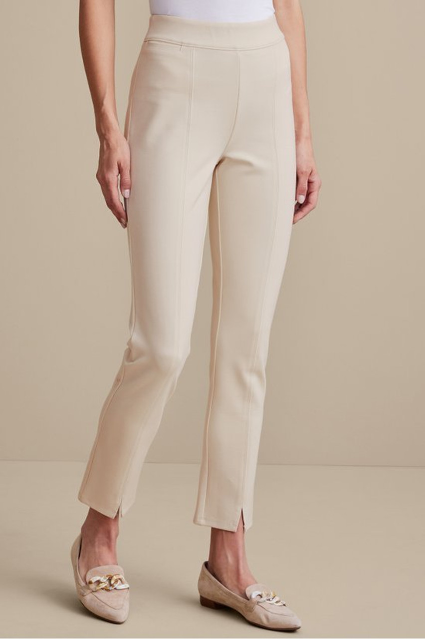 SoftEssential™ Ponte Slim Ankle Pants