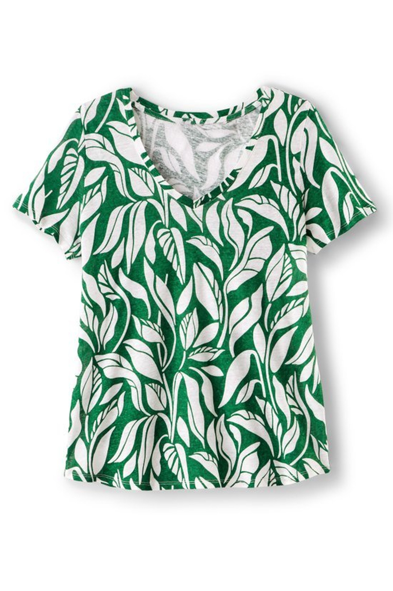 Aubrey Linen Slub Tee