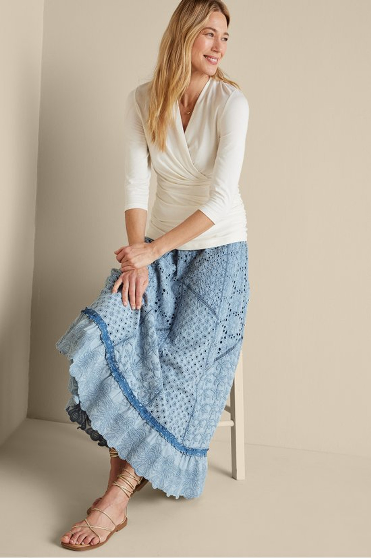 Porfiria Embellished Skirt