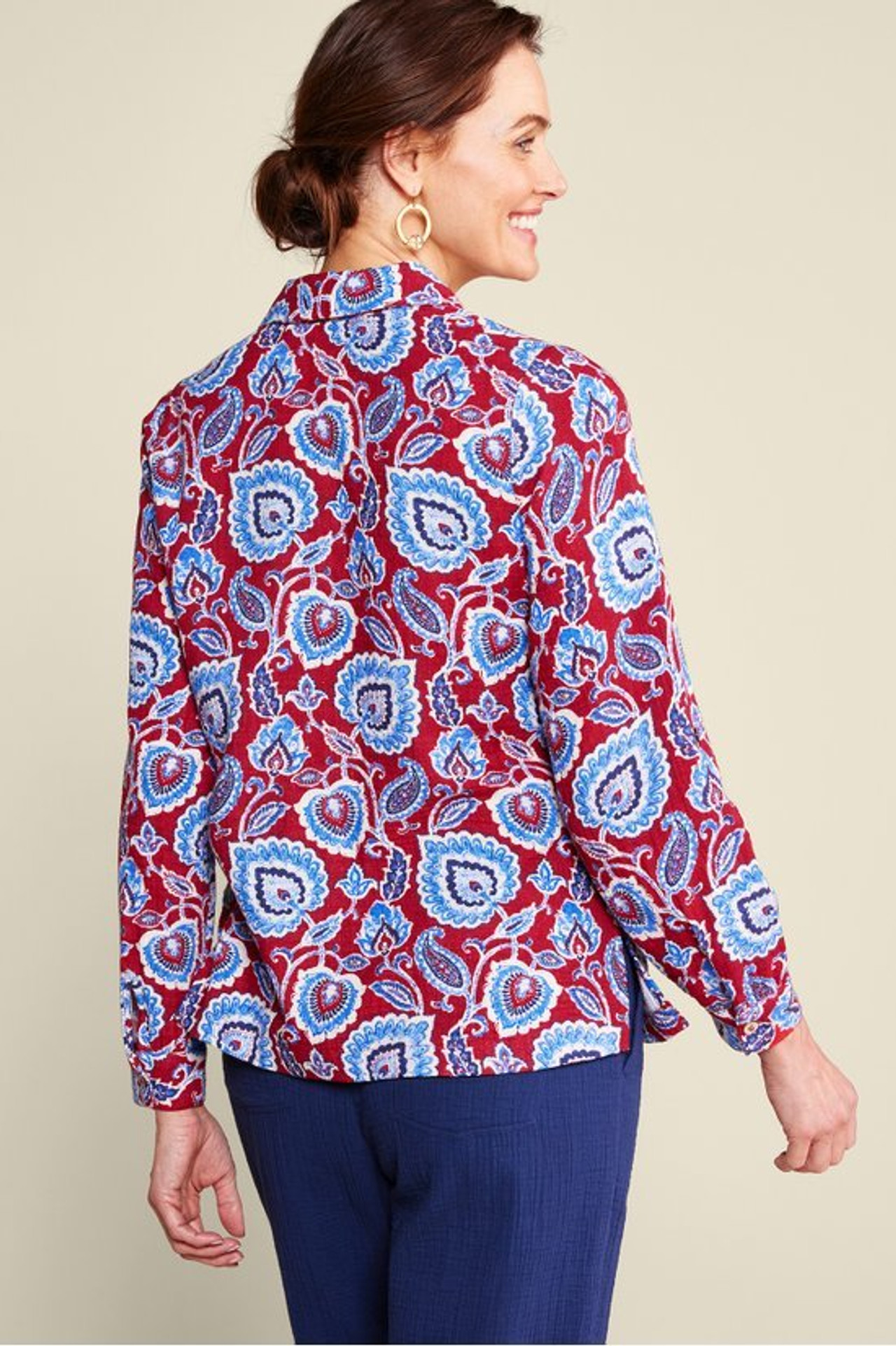 Addison Gauze Big Shirt